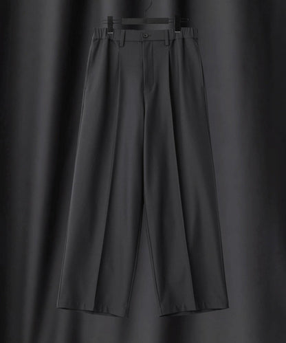 【套裝搭配適用】可水洗彈力寬鬆西褲