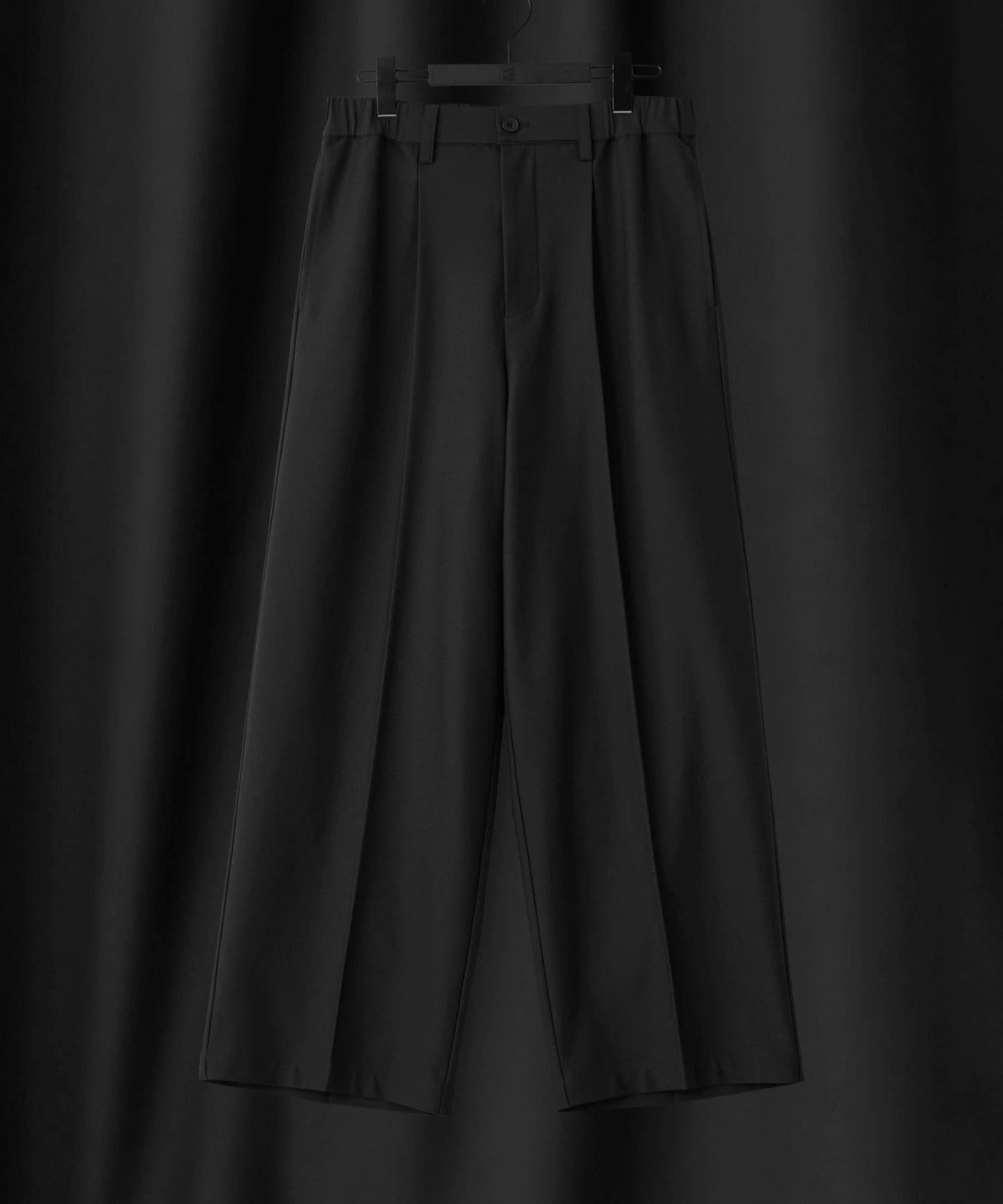 【套裝搭配適用】可水洗彈力寬鬆西褲