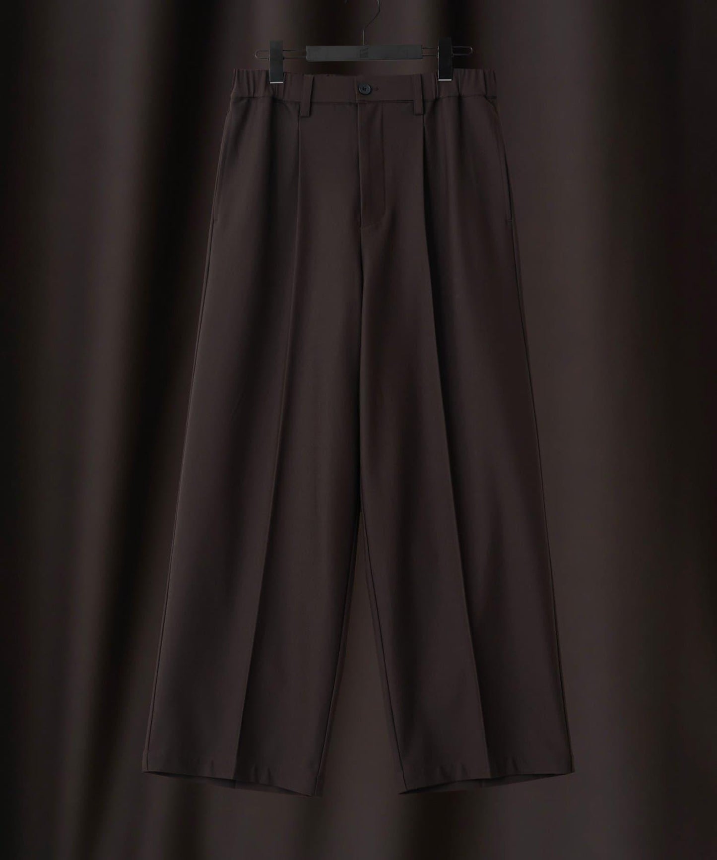 【套裝搭配適用】可水洗彈力寬鬆西褲