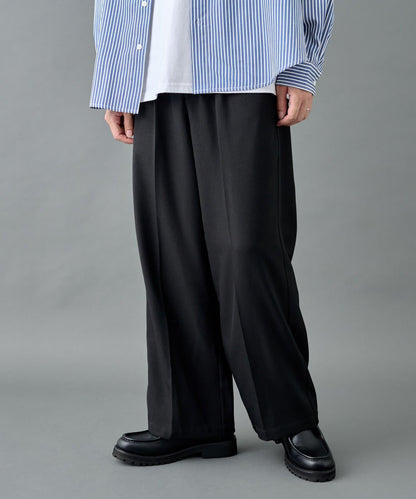 【套裝搭配適用】可水洗彈力寬鬆西褲