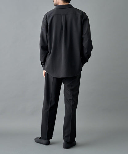 【套裝適配】可水洗彈力錐形褲