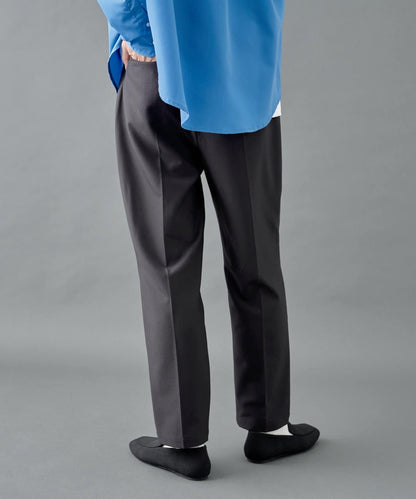 【套裝適配】可水洗彈力錐形褲