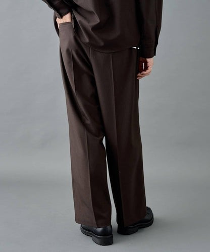 【套裝搭配適用】可水洗彈力寬鬆西褲