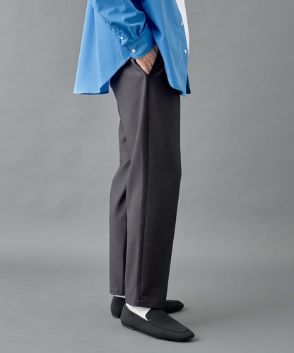 【套裝適配】可水洗彈力錐形褲