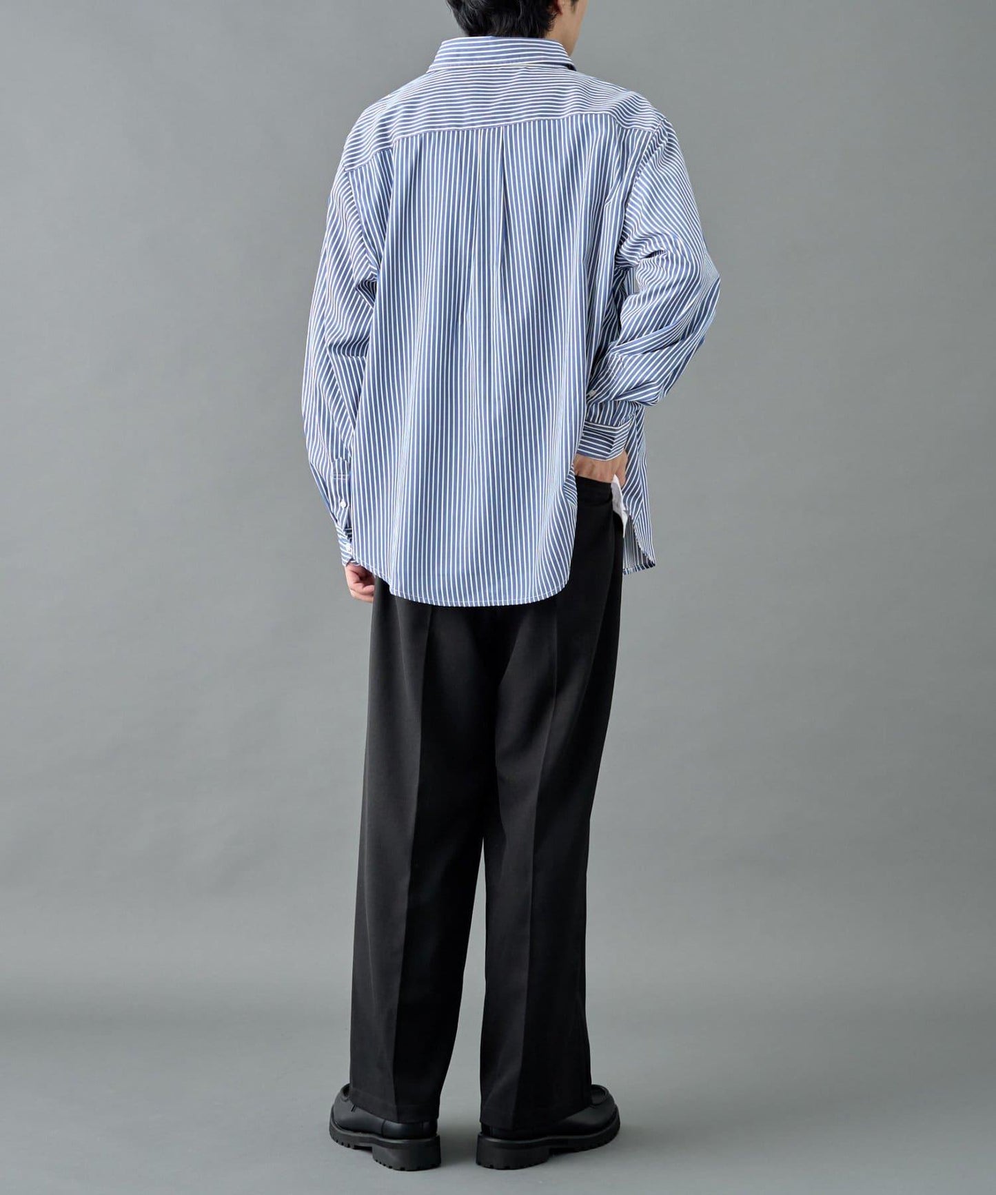 【套裝搭配適用】可水洗彈力寬鬆西褲