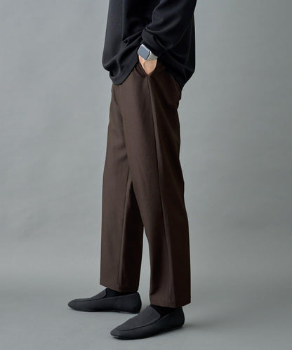 【套裝適配】可水洗彈力錐形褲