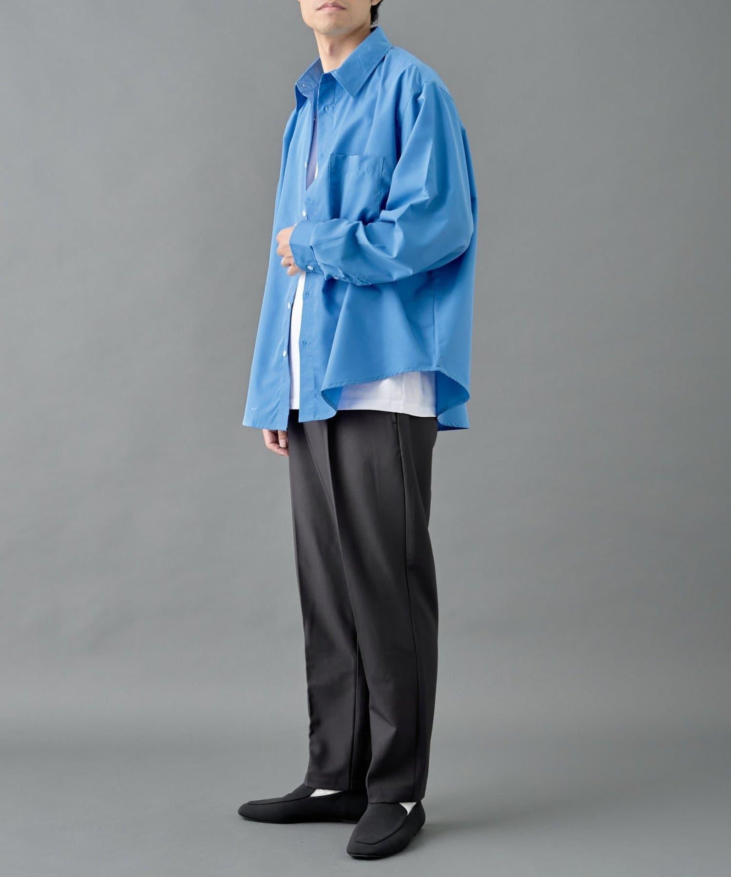 【套裝適配】可水洗彈力錐形褲