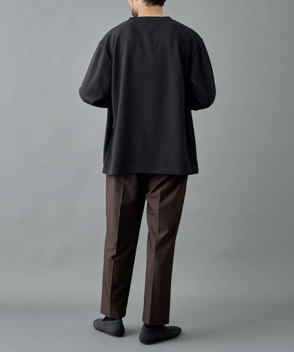 【套裝適配】可水洗彈力錐形褲