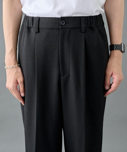 【套裝搭配適用】可水洗彈力寬鬆西褲