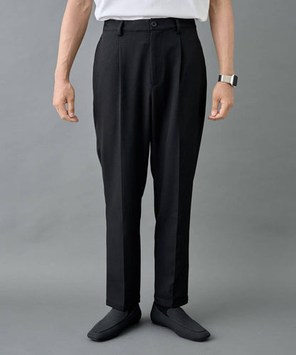 【套裝適配】可水洗彈力錐形褲