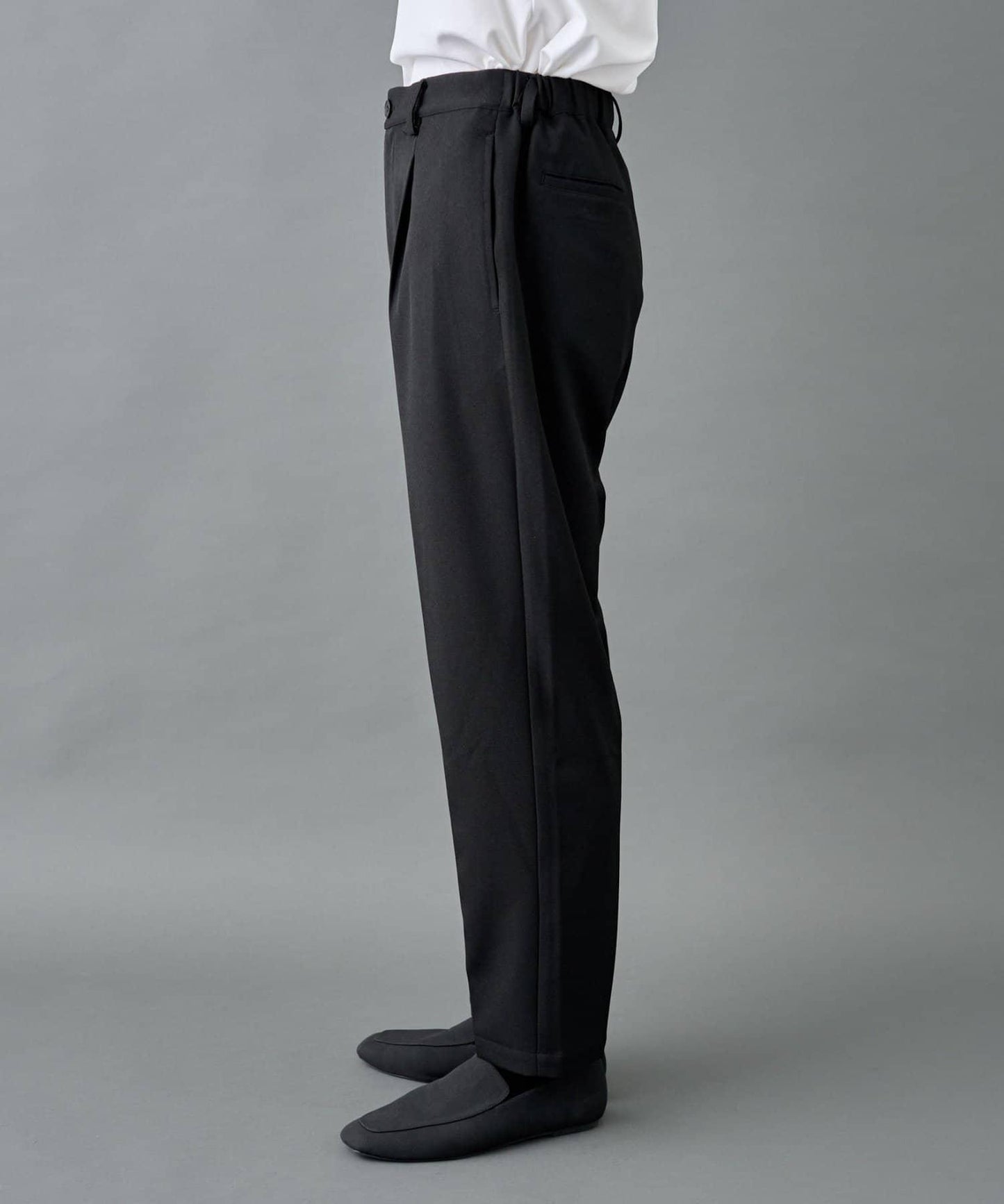 【套裝適配】可水洗彈力錐形褲