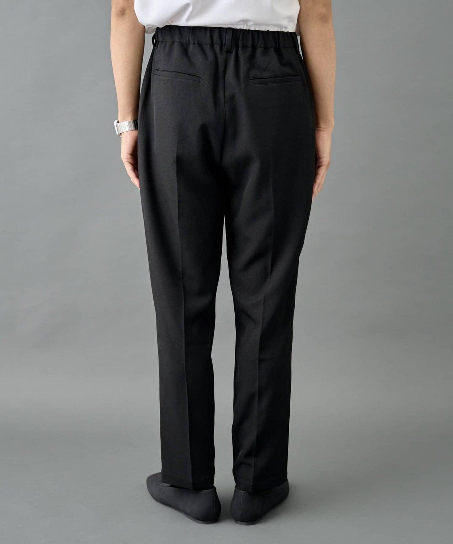 【套裝適配】可水洗彈力錐形褲