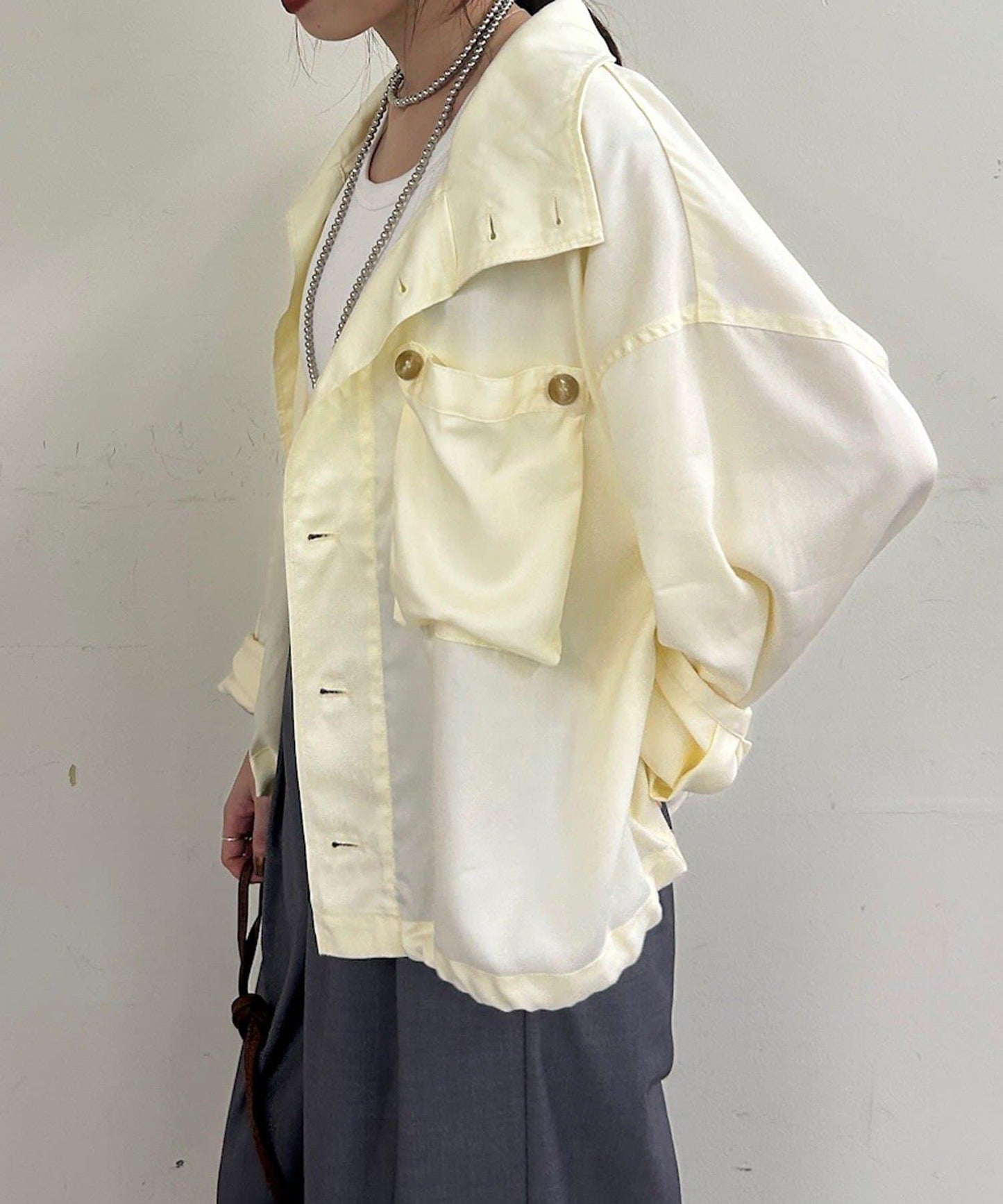 《尺碼展開》大口袋襯衫