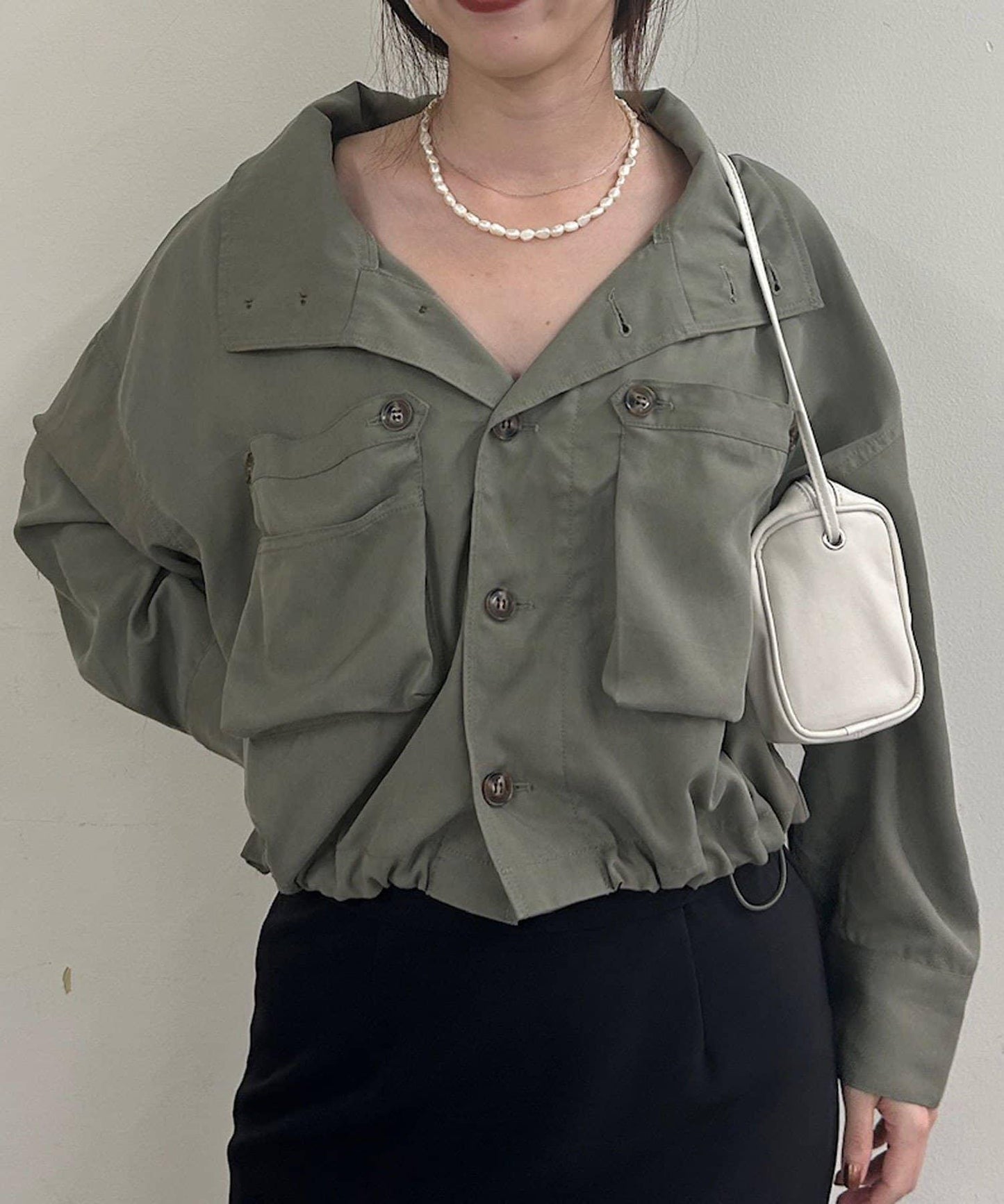 《尺碼展開》大口袋襯衫