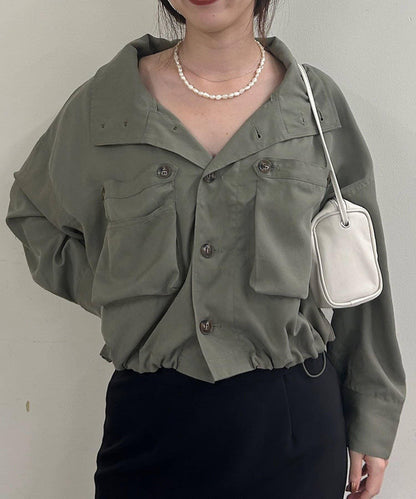 《尺碼展開》大口袋襯衫