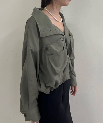 《尺碼展開》大口袋襯衫