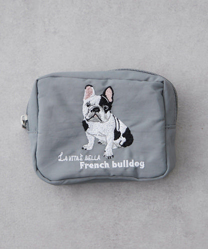 動物刺繡化妝包