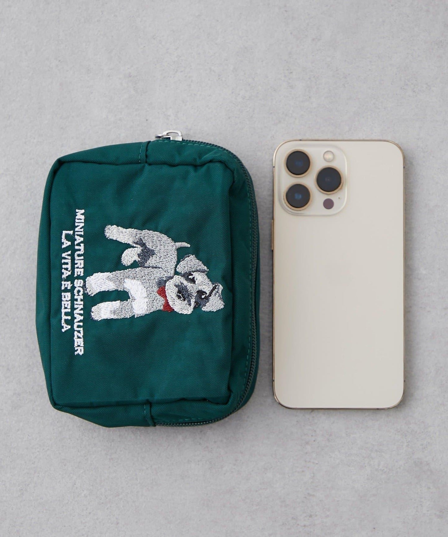 動物刺繡化妝包