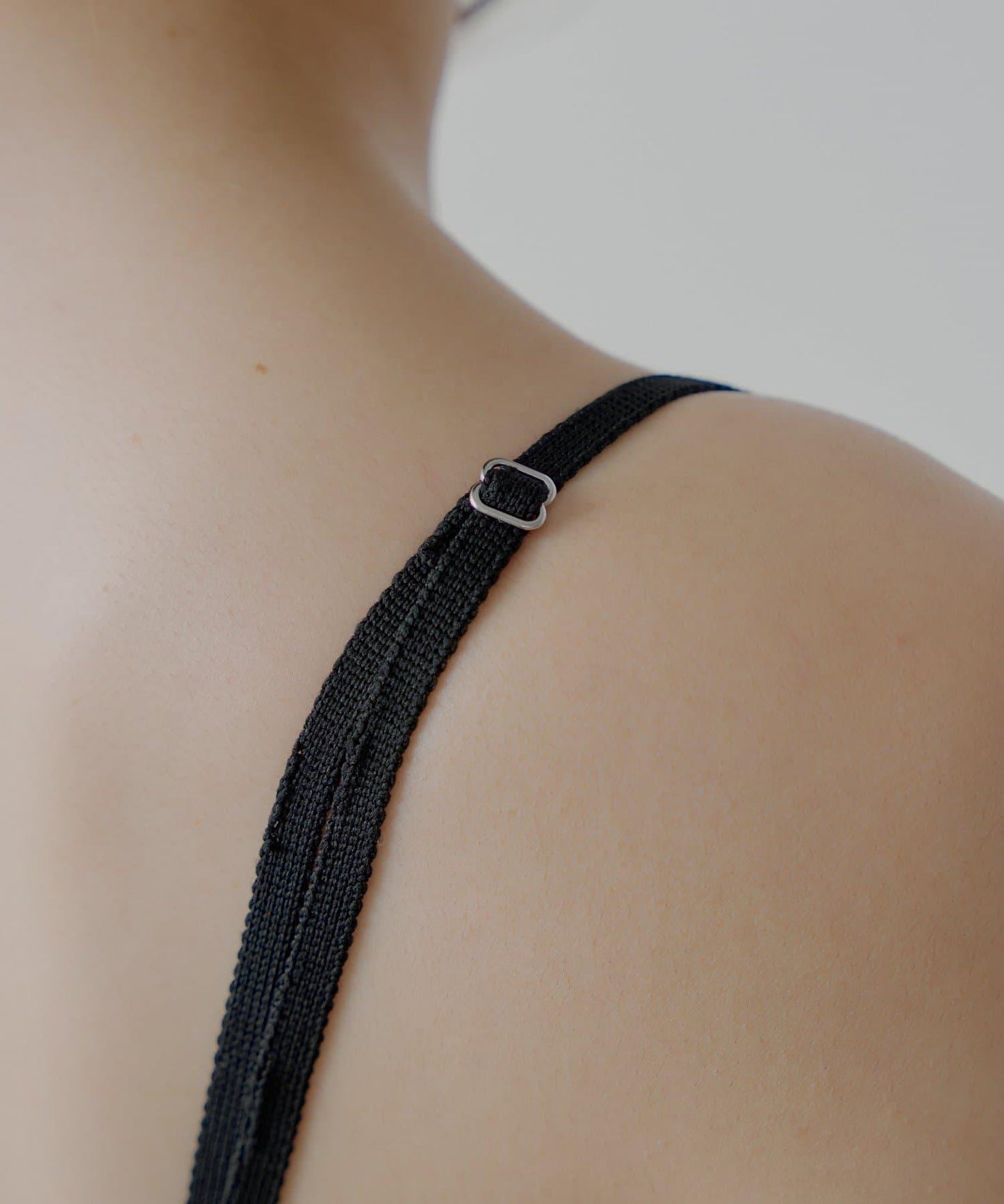 Chico 可拆卸肩帶 拼接荷葉擺 抹胸上衣