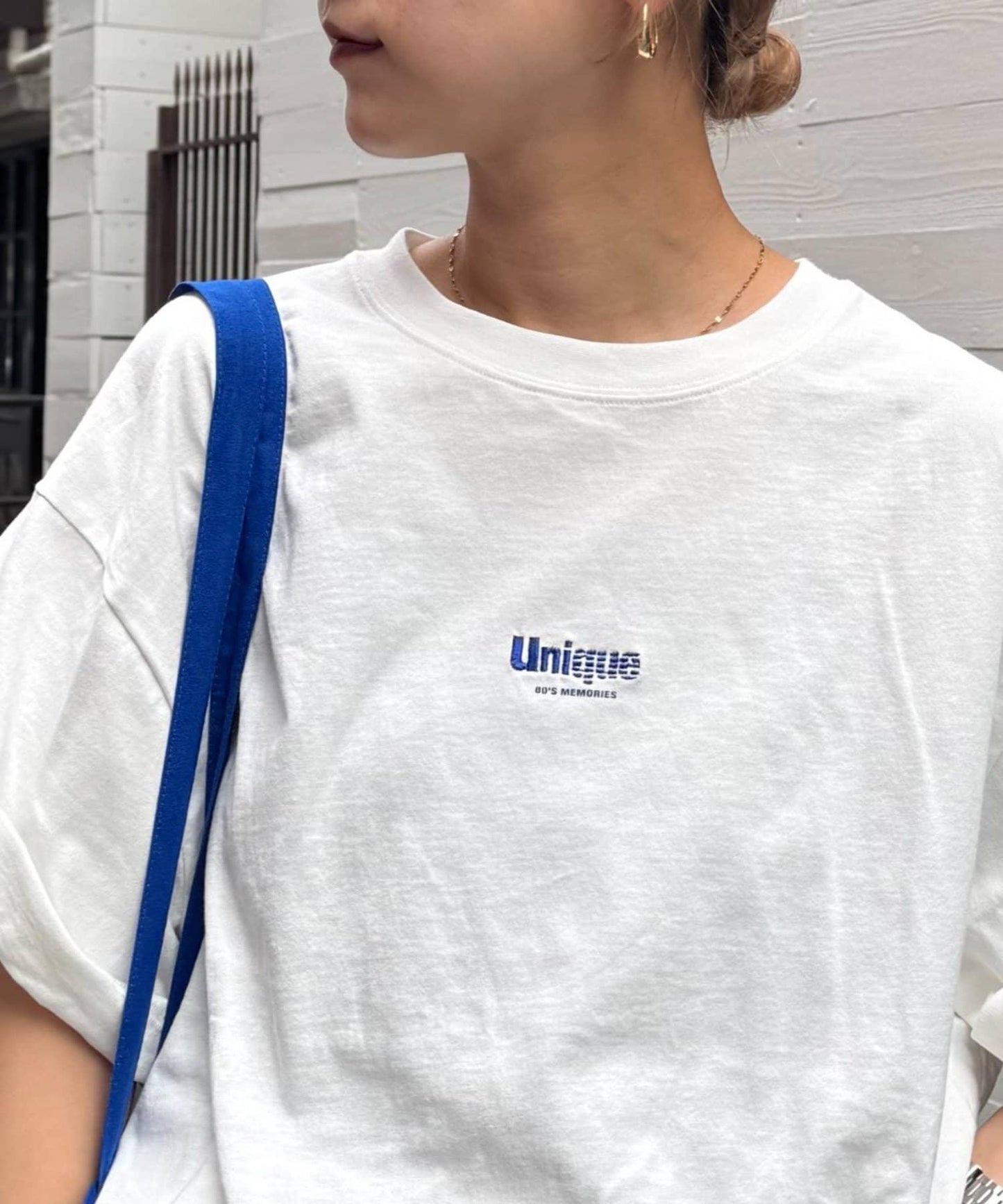 多色圖形印花T恤