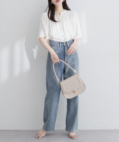 【限定】麻混闊袖襯衫