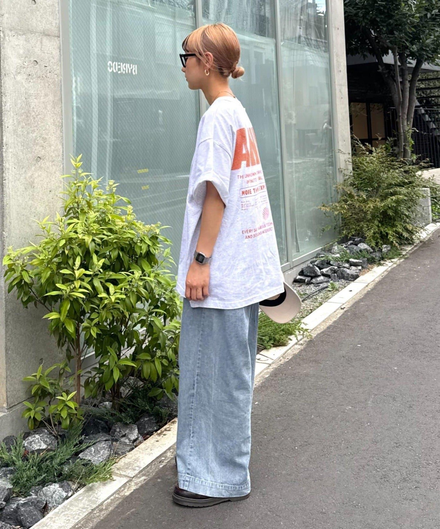 多色圖形印花T恤