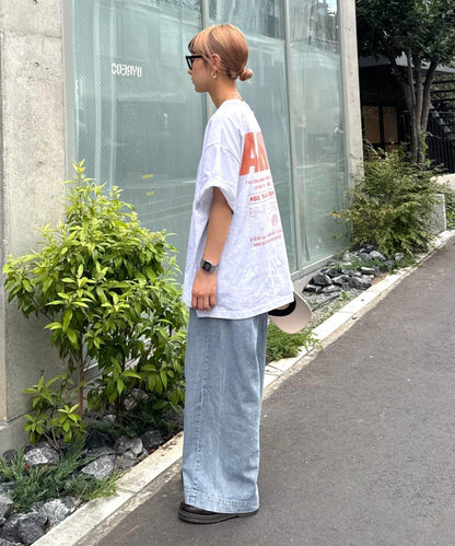 多色圖形印花T恤