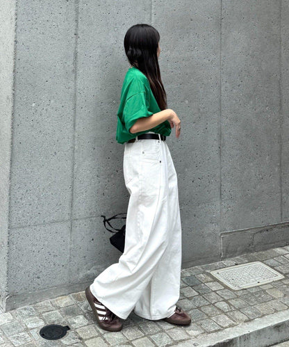 多色圖形印花T恤