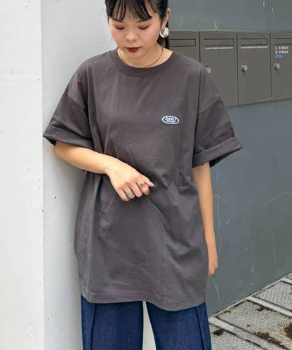 多色圖形印花T恤