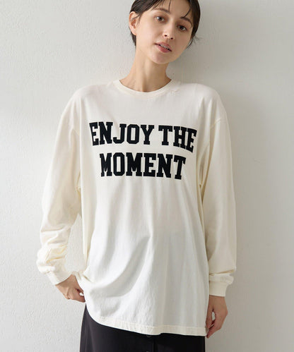 絨布印花長款T恤