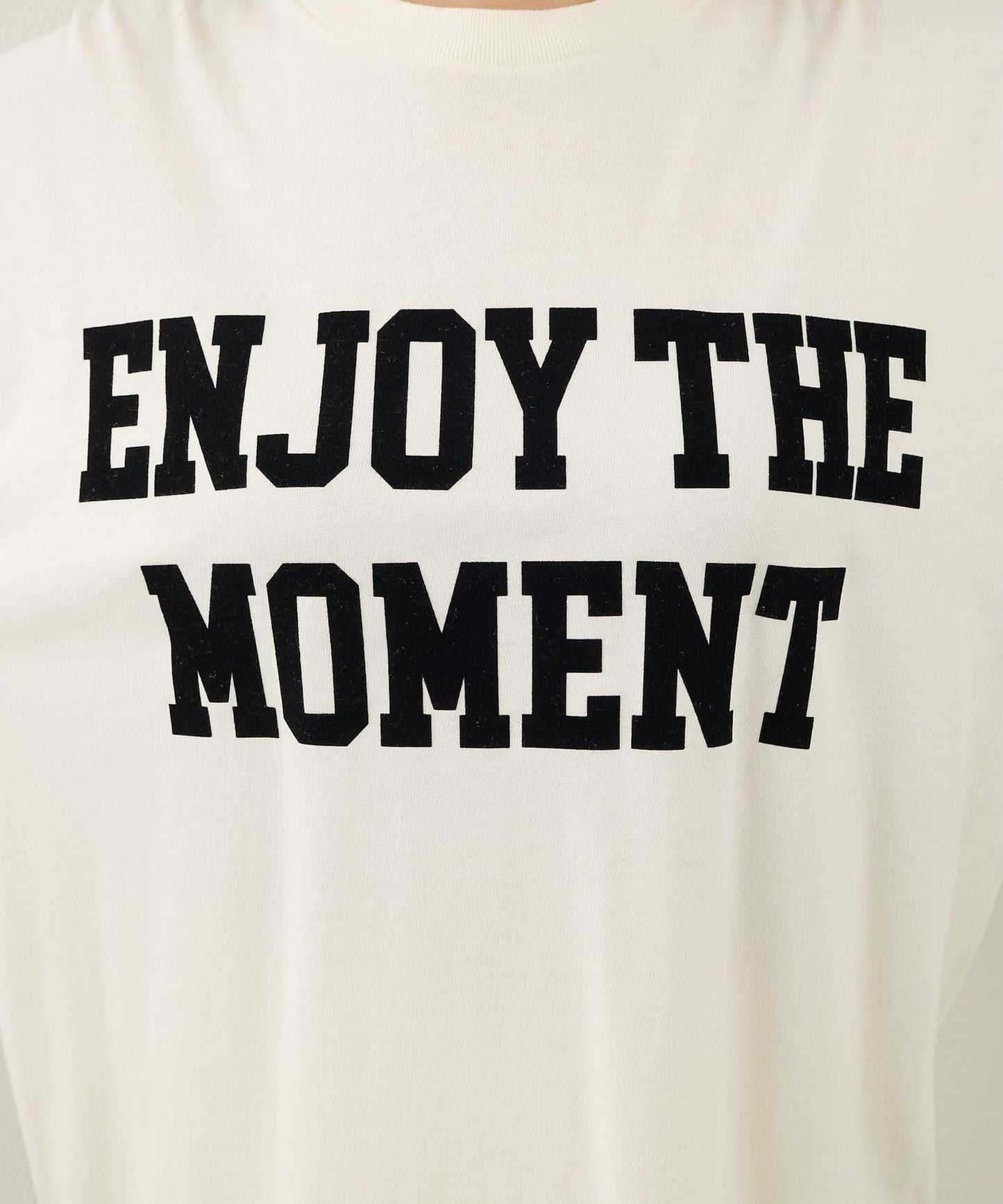 絨布印花長款T恤