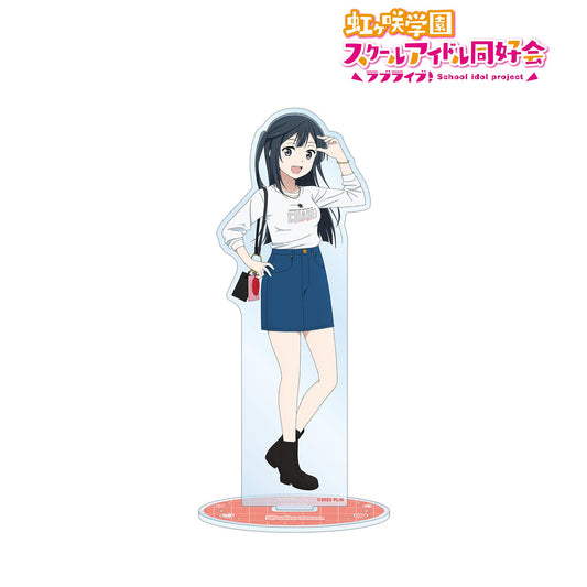 Love Live! 虹咲學園學園偶像同好會 描き下ろし插圖 優木雪菜 統一服裝版 大號亞克力立牌