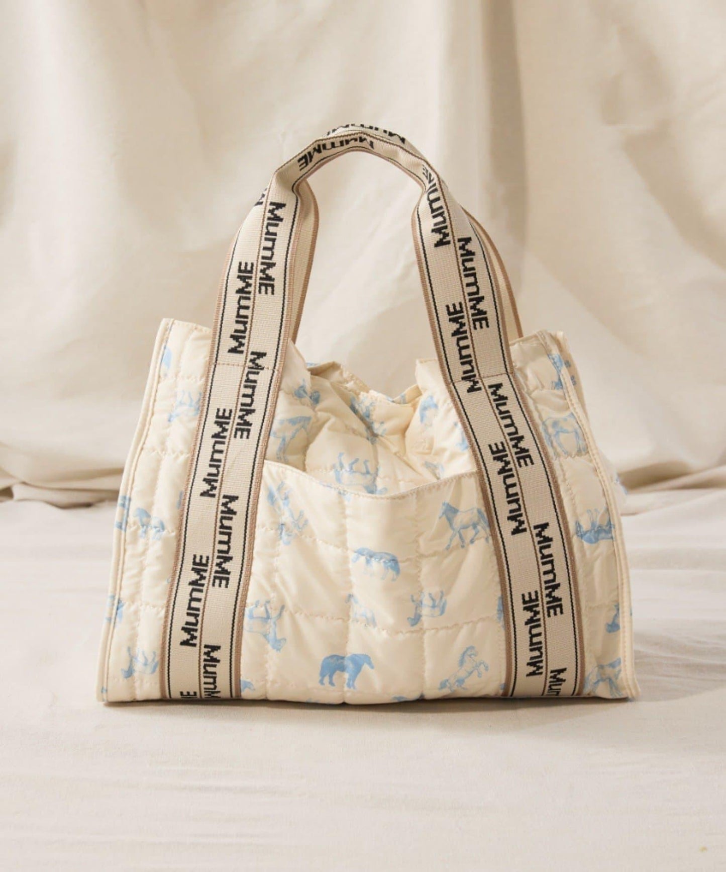 【Qinn×MumME】提花帶多功能包