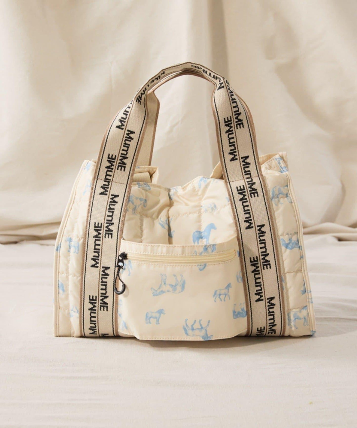 【Qinn×MumME】提花帶多功能包