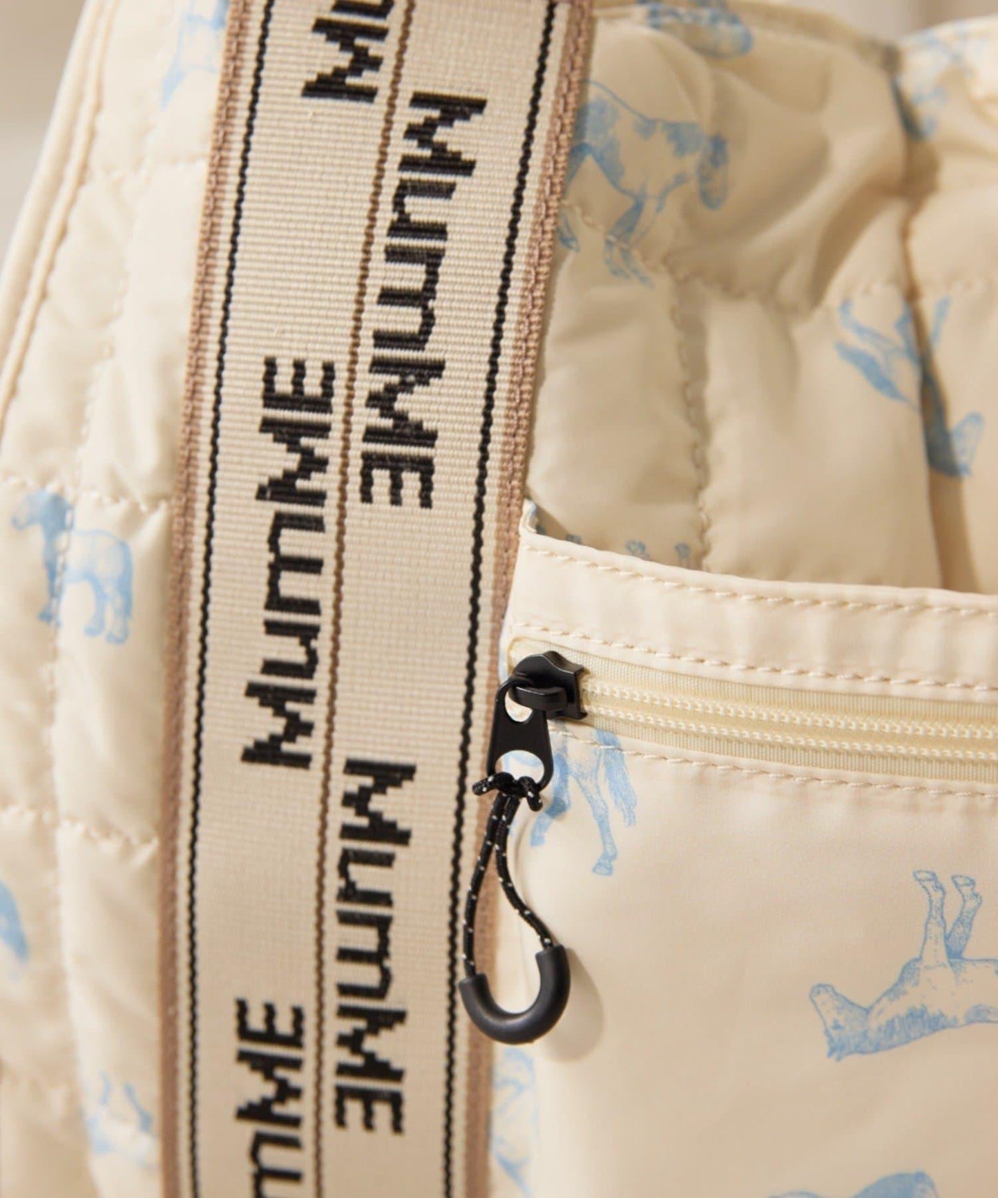 【Qinn×MumME】提花帶多功能包