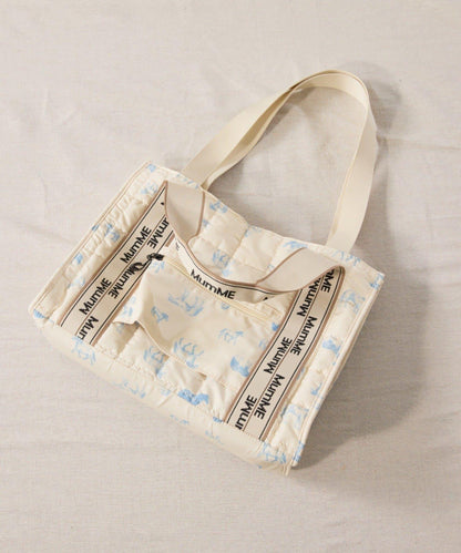 【Qinn×MumME】提花帶多功能包