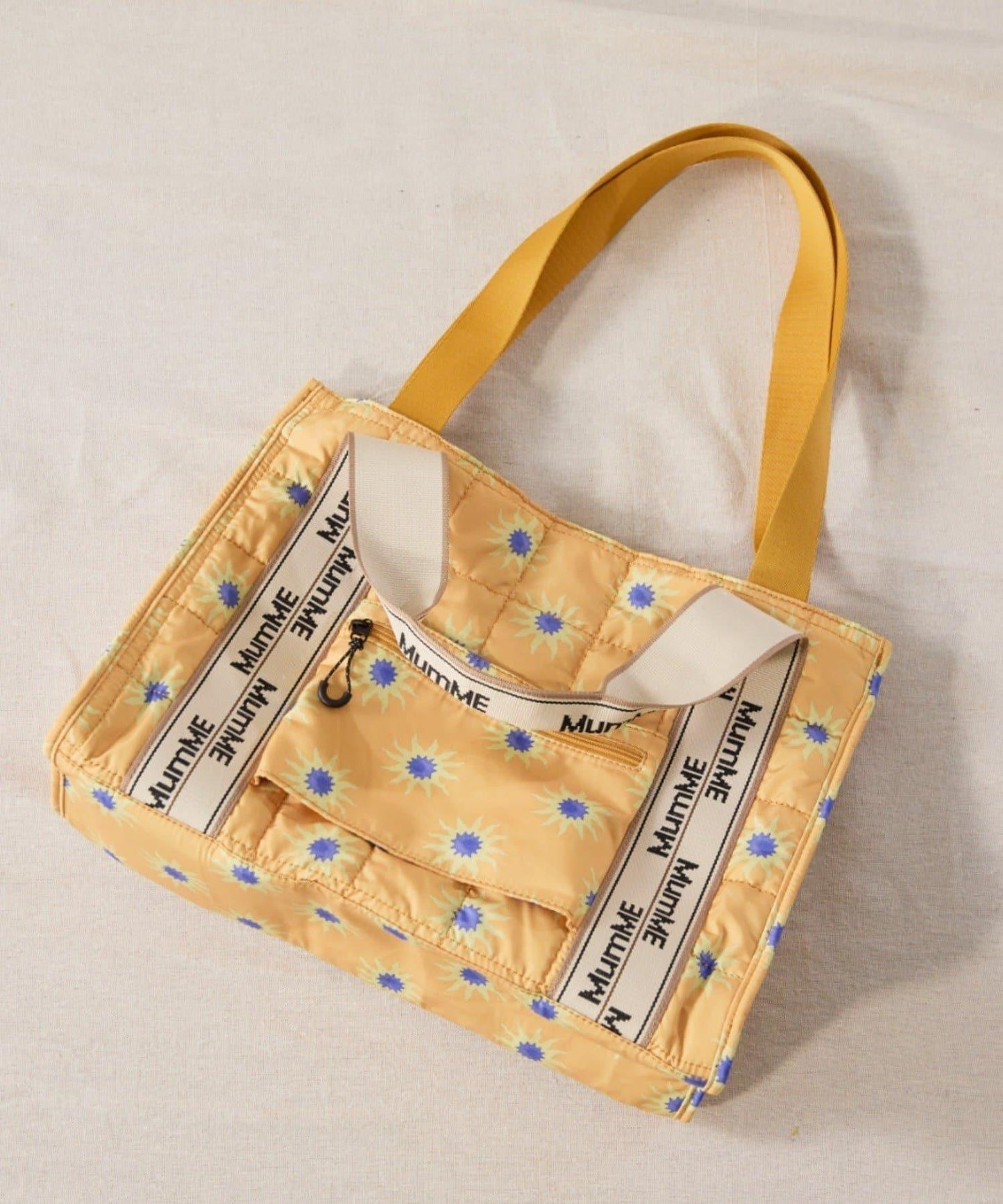 【Qinn×MumME】提花帶多功能包