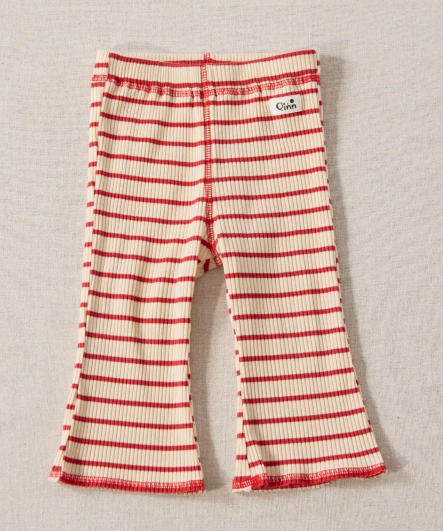 【嬰兒】【Qinn】條紋彈力緊身褲