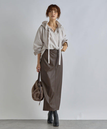 【復古款】多羅斯荷葉領褶邊襯衫/8月下旬發貨預定