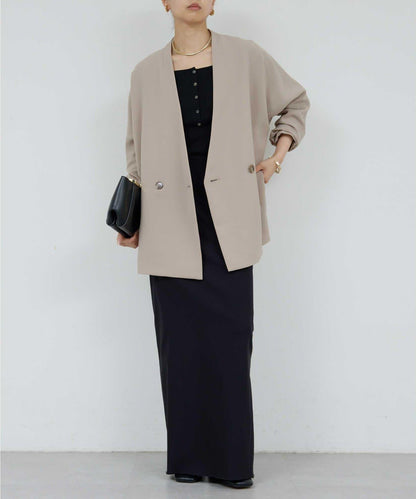 運動風寬鬆袖夾克