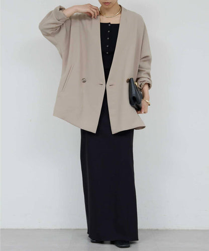 運動風寬鬆袖夾克