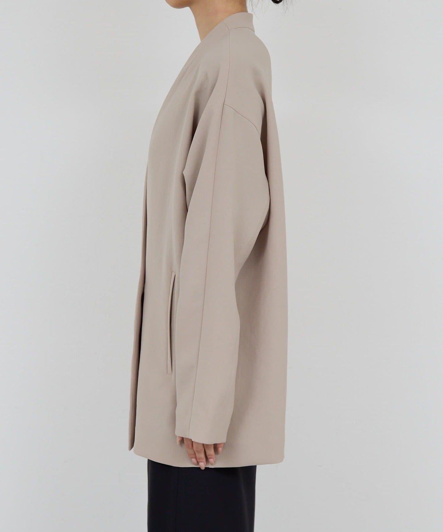 運動風寬鬆袖夾克