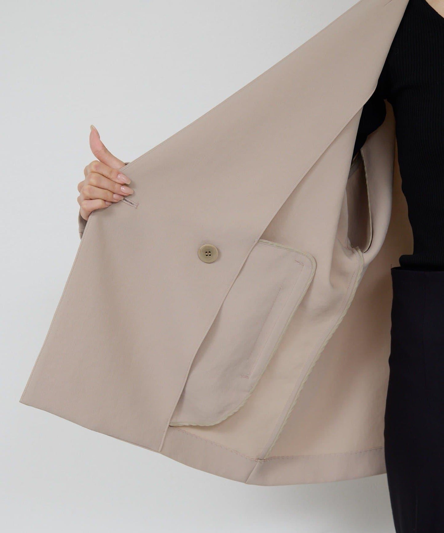 運動風寬鬆袖夾克