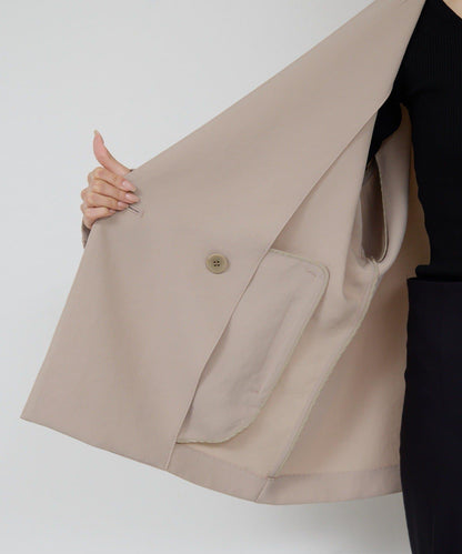 運動風寬鬆袖夾克