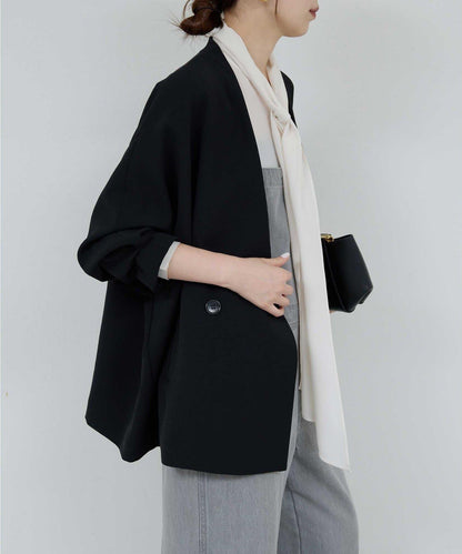 運動風寬鬆袖夾克