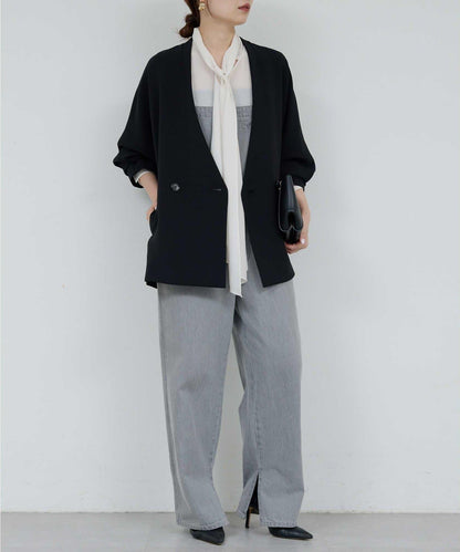 運動風寬鬆袖夾克