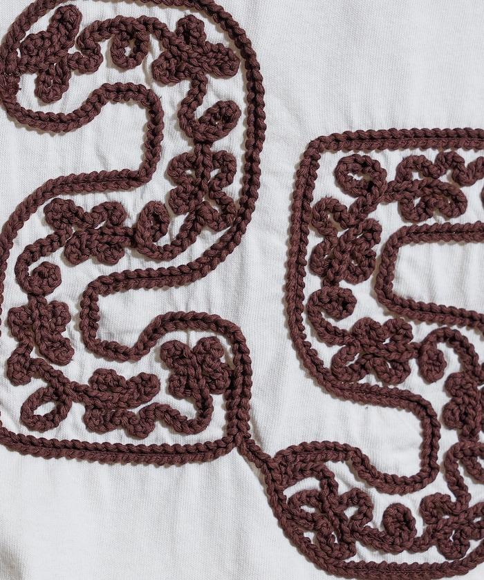 編繡數字印花T恤