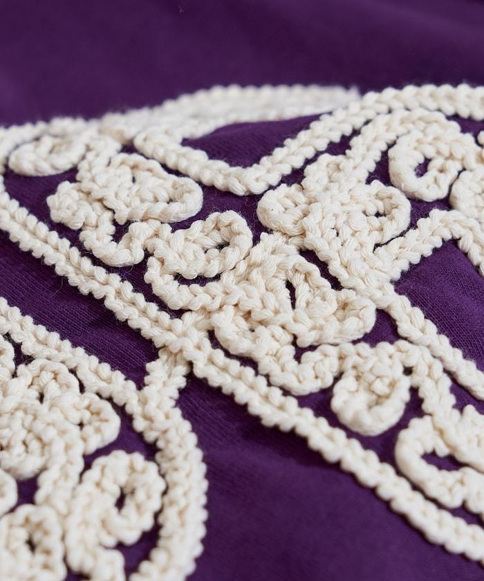 編繡數字印花T恤