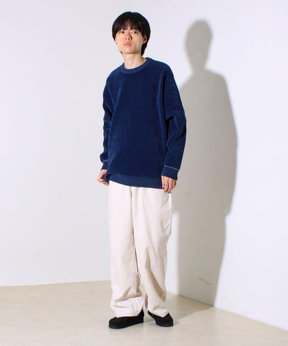 【去年熱門單品再次登場！不刺激皮膚的針織衫】莫爾雙面針織衫