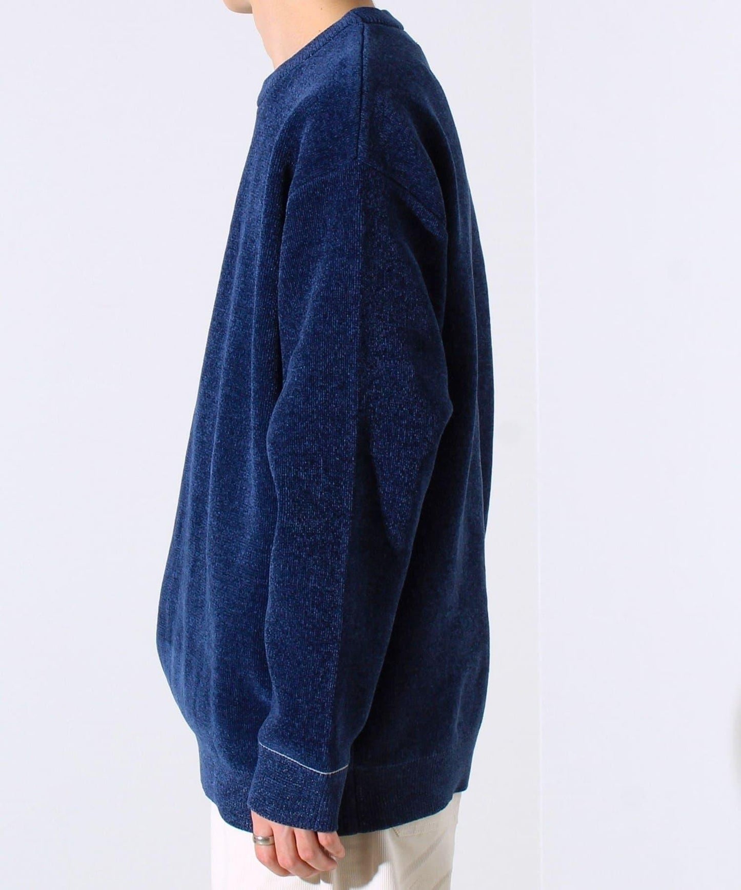 【去年熱門單品再次登場！不刺激皮膚的針織衫】莫爾雙面針織衫